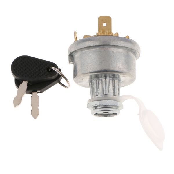

ignition switch with key gas generator starter ignition lock with keys for car tractor trailer caterpillar agricultura plant applications