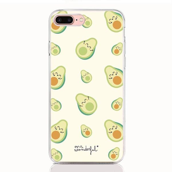 

for one plus 7 6t 6 5т 5 3 2 один x корпус мягкий tpu печати шаблон симпатичные фруктов высокого качества случаев телефон