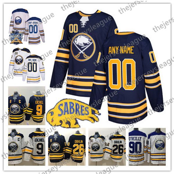 

buffalo sabres new brand custom any name number white navy blue winter classic stitched hockey jersey #55 rasmus ristolainen, Black;red