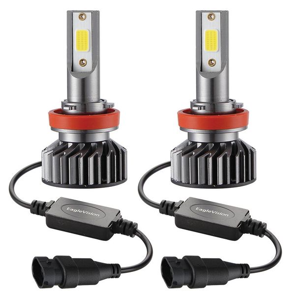 

adeeing 2pcs mini car led headlight bulb h1 h7 h8/h9/h11 9005/hb3 9006/hb4 h4/hb2/9003 hi/lo 72w 10000lm 6000k car headlamp