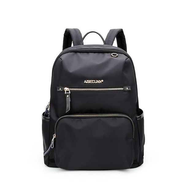 designer black rucksack