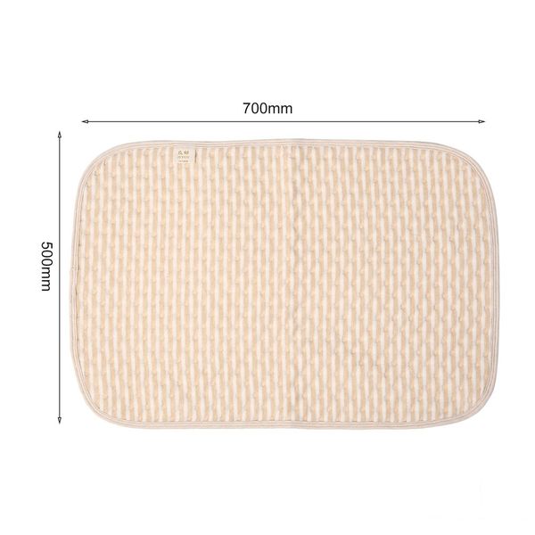 

size m comfortable newborn baby diaper changing pad cotton breathable waterproof baby nappy changing mat urine pad diapers