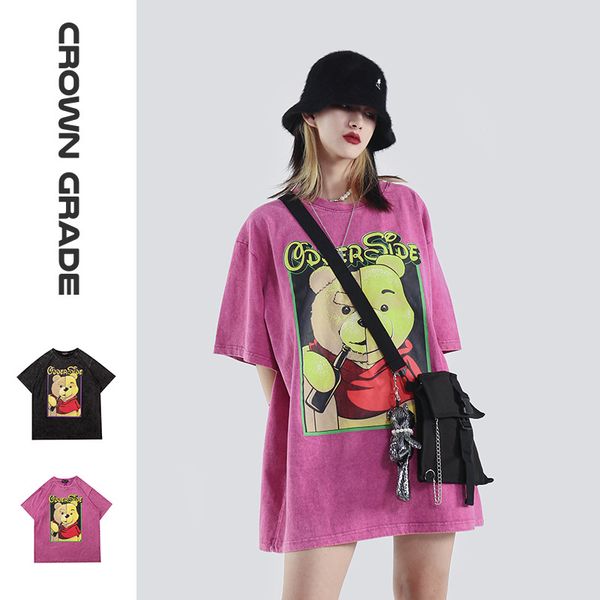 

brand fashion luxury designer men оѬигиналнй наионалнй мод street style импаине cool teddy медве, White;black