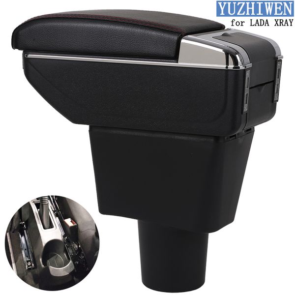 

for lada xray armrest box lada xray universal car central armrest storage box cup holder ashtray modification accessories