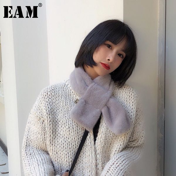 Eam 2019 New Spring Winter Solid Color Black Soft Keep Warm