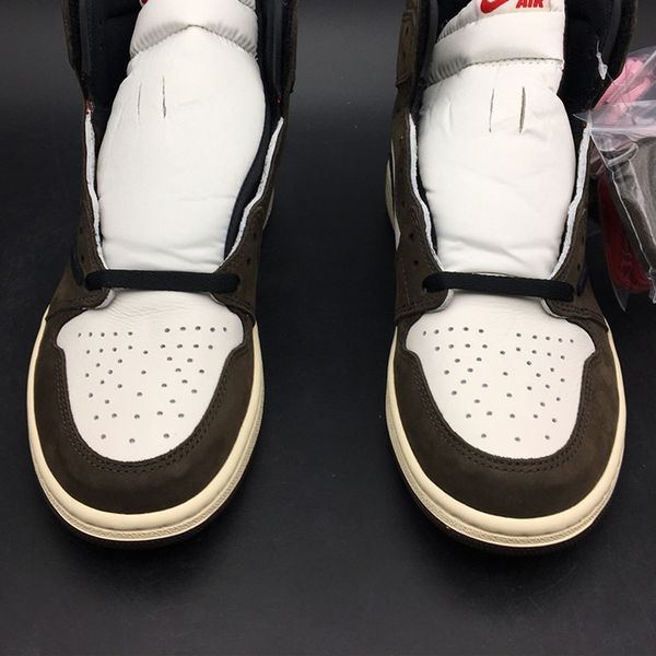 

Travis Scott X Air 1 High OG CD4487-100 1s I Kicks мужчины баскетбол спортивная обувь кроссовки лучшее