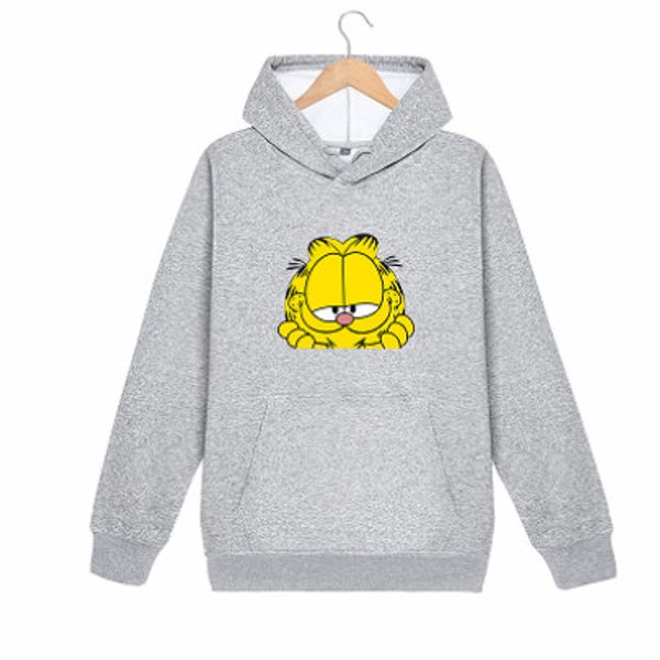 

men women brand hoodies casual designer cat pattern printing fashion hooded hoodie 2019 autumn winter tide hoodies sweatshirts 5 colors new, Black