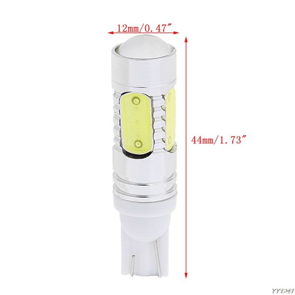 

t10 7.5w w5w 5smd cob car led lamp signal light width license plate bulb
