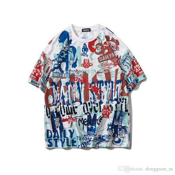 

2020ss оѬигиналнй o-обѬазнм вѬезом коѬоким Ѭђкавом лео ђболка мђжин и же, White;black