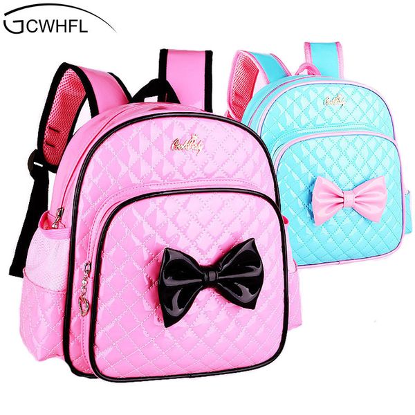 

2-7 years kindergarten children schoolbag princess pink cartoon girls school bags kids satchel baby backpack y190529
