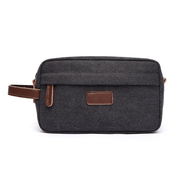 

travel women portable toiletry handbag makeup organizer bag men canvas multi-functional shaving cosmetic bag