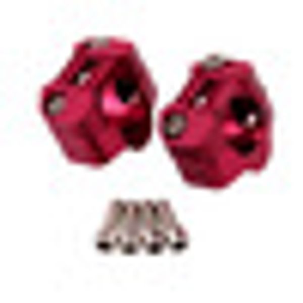 

2pcs 28mm motorcycle biike handlebar handle bar mount clamps riser cnc aluminum