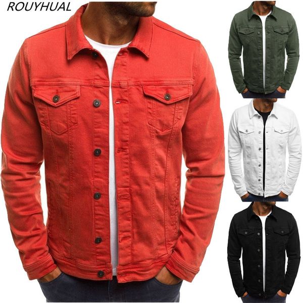 

2019 men's jacket casual overalls jacket coats man buttons, Black;brown