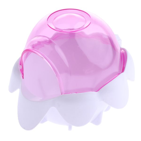 

pet hamster sand bathroom in lotus shape - plastic sand bath container hamster cleaning room