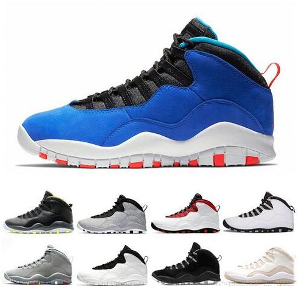 

designer mens basketball shoes 10 tinker cement 10s mens shoes cool grey i'm back chicage powder blue trainers sports sneakers size 7-1
