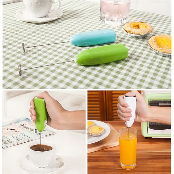 

2019 new electric handle eggs beaters mini coffee milk frother foamer whisk mixer cooking tools baking pastry egg tool