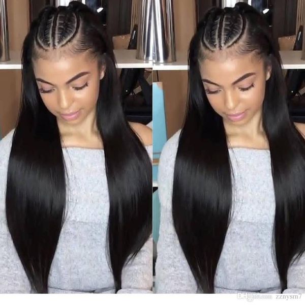 

pre plucked full lacehigh temperature wire wigs with brazilian straight wig glueless full lace wigs for black women
