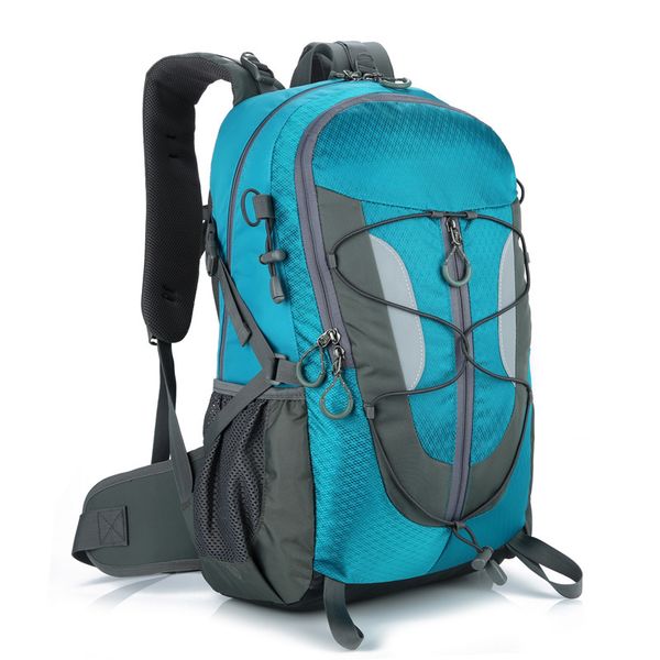 

30l outdoor bag traveling camping backpack men&women softback mountaineering hiking backpacks capacity sports bags packet