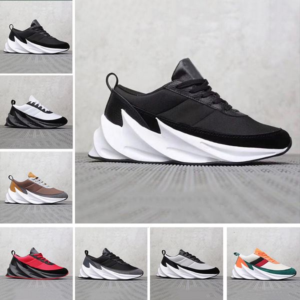 

2019 new arrival sharks concept tubular shadow knit trainer men running shoes black white red bred mens women sports outdoor sneakers 40-45