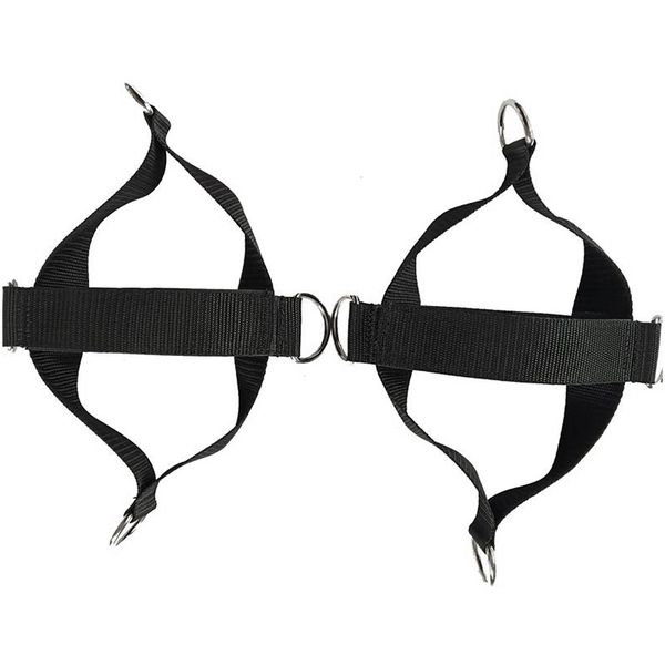 

resistance bands d-rings ankle strap for cable machines and women/men sizes glute leg band fitness gym workout stretching