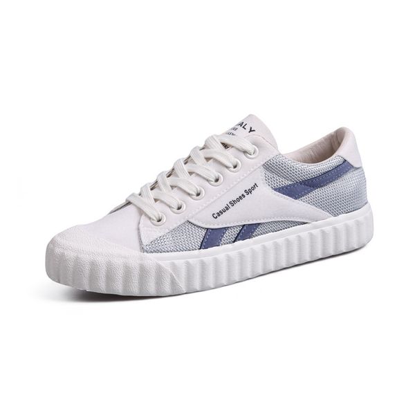 

women's single shoes 2019 new canvas color matching low to help women's shoes casual wild, Black