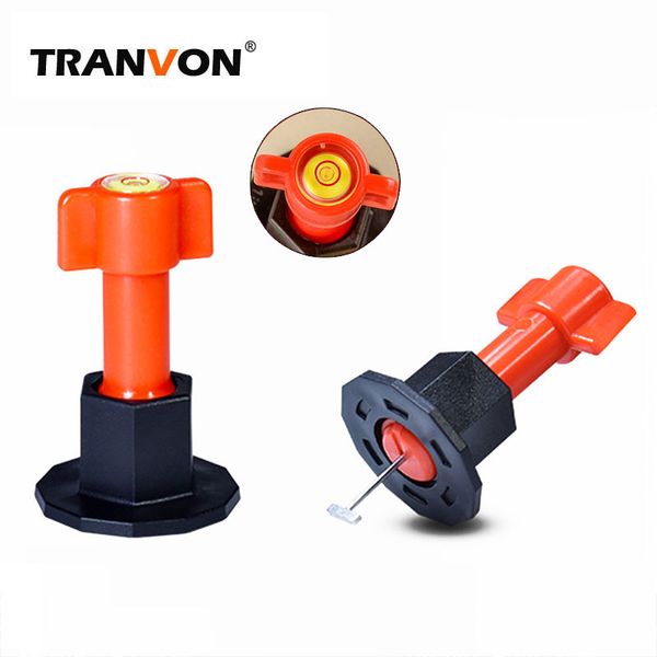 

25pcs level wedges alignment tile spacer for floor wall tile leveling system locator spacer plier with replaceable steel needles