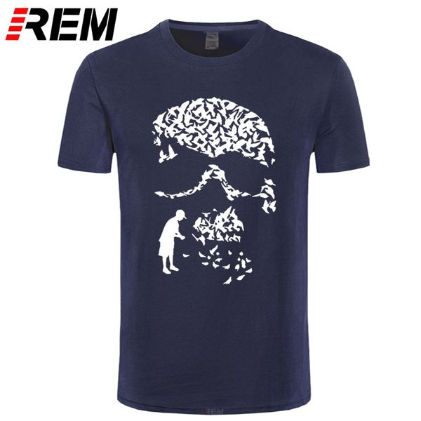

men's t-shirts rem 100% cotton o-neck short sleeve cool men t shirt casual summer loose tshirt t-shirt mens tee shirts, White;black