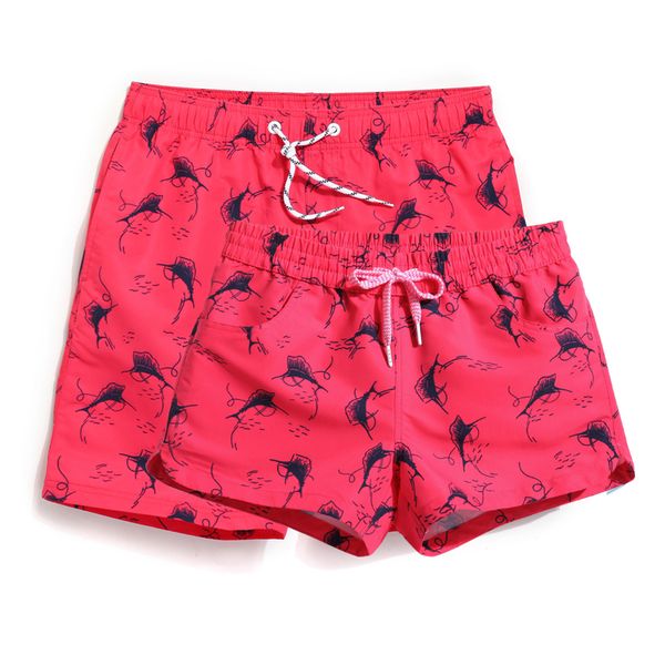 

qikerbong man and women board shorts navy blue summer swimwear lover shorts buy 2 pcs 1 bag gift, White;black