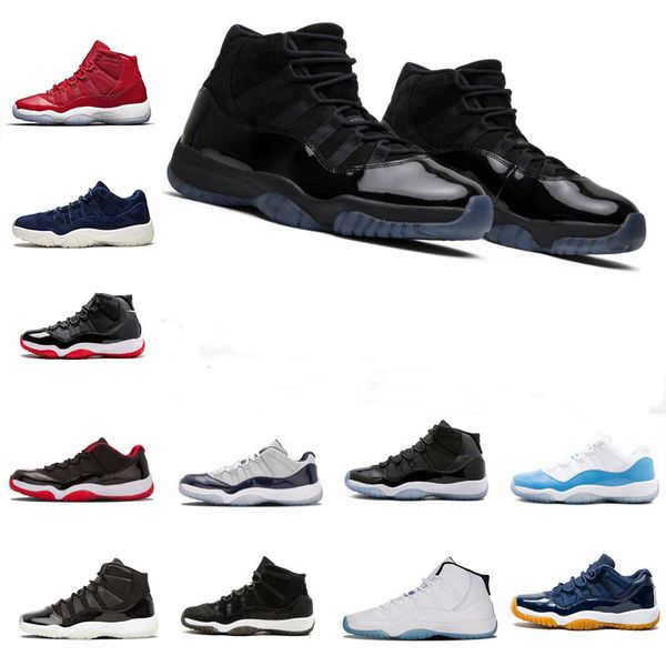 

shoe 11 gym red midnight navy low navy gum cap and gown space jam men basketball shoes 11s sports sneakers discount run