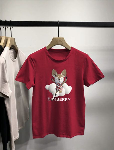 

19ss europe contrast paris print contrast color stitching fashion men's designer t-shirt casual women's cotton t-shirt, White;black