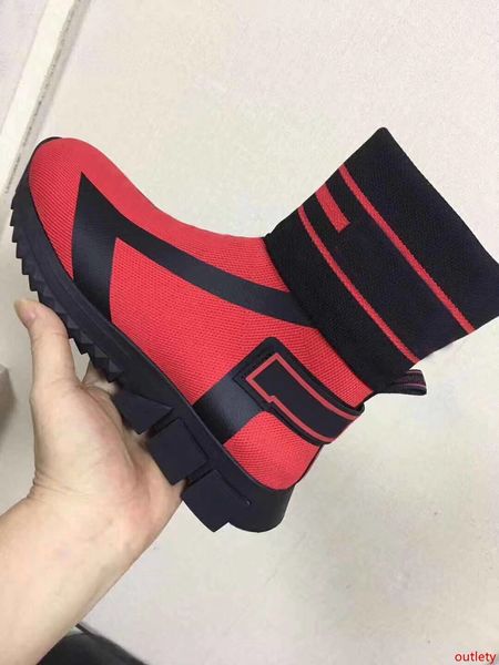 

high red sorrento designer sneakers women fashion shoes breathable high casual shoes boots autunm