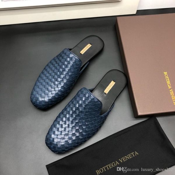 

the princetown brand in 2020, comfortable high-end shoes, slippers, copy fashion fashion brand men's half slipp