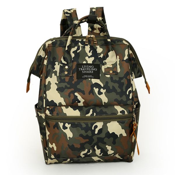 

men women backpack large capacity oxford cloth schoolbag