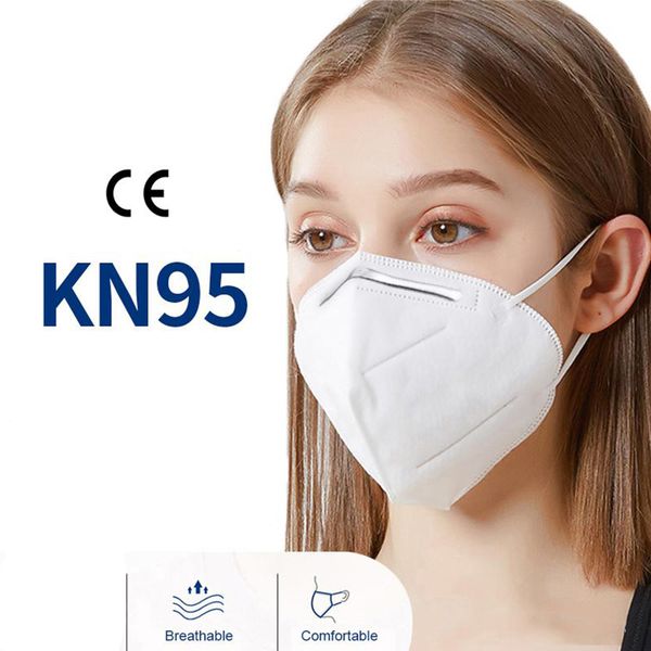 

kn95 mask anti-fog dustproof face mouth face mask adjustable nose clip non woven comfortable safety elastic kn95 face mask