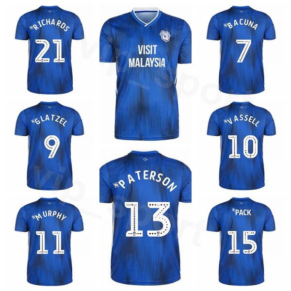 

2019 2020 мужчины футбол 17 томлин джерси 8 раллс 13 патерсон 23 уорд 33 hoilett 15 пак 4 моррисон футбол рубашка наборы s = xxl, Black;yellow