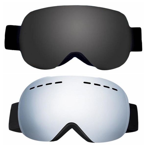 

double layers ski goggles uv anti-fog protection glasses outdoor skating skiing goggles spherical lens snow snowboard eyewear