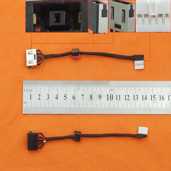 

2pcs dc power jack cable for lenovo g70-70 g70-80 13.5cm