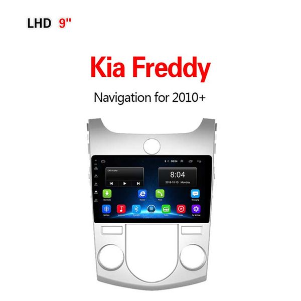 

lionet gps navigation for car kia freddy (manual air conditioner) 2010+ 9inch lk1015y