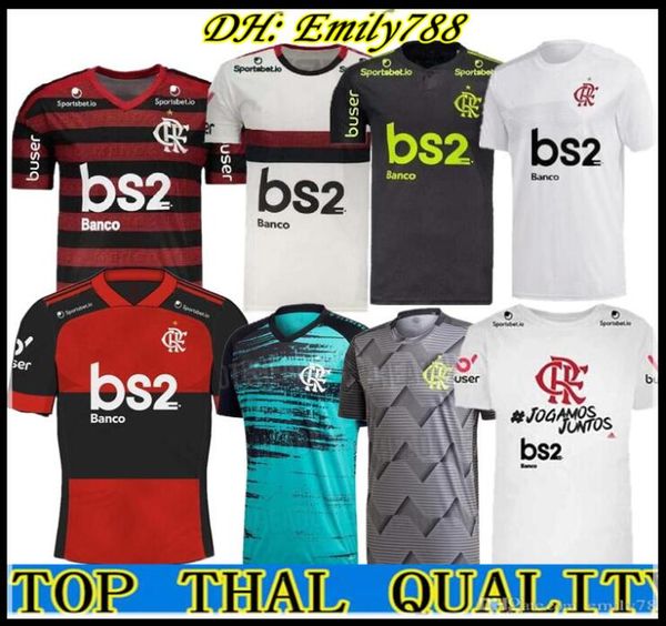 

19 20 flamengo jersey 2019 2020 flemish guerrero diego vinicius jr soccer jerseys goleiro flamengo gabriel 20 21 pre match football shirt, Black;yellow