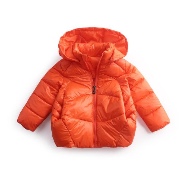 

2019 children's down cotton clothes boys and girls cotton jacket baby autumn and winter warm coat, Blue;gray