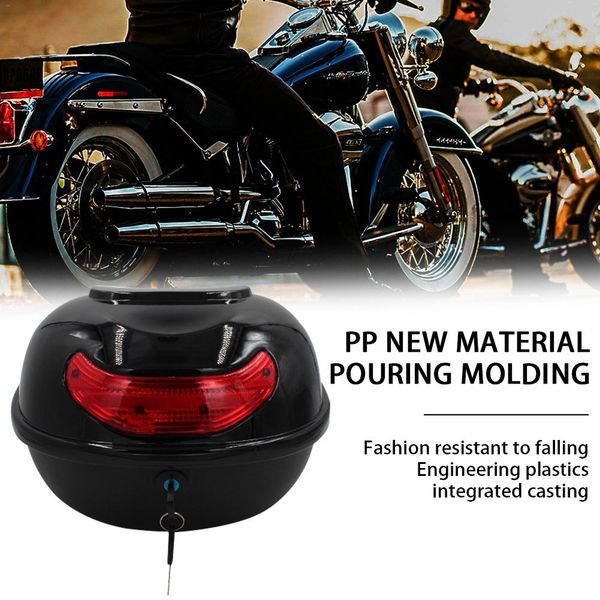 

large capacity motorcycle tour tail box trunk electric vehicle rear trunks fashion resistant to falling