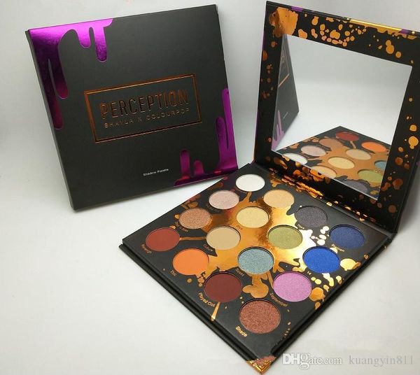 

Новое восприятие прибытия SHAYLA X COLOURPOP SHADOW PALETTE 16 цветов блеск мерцание тени для век