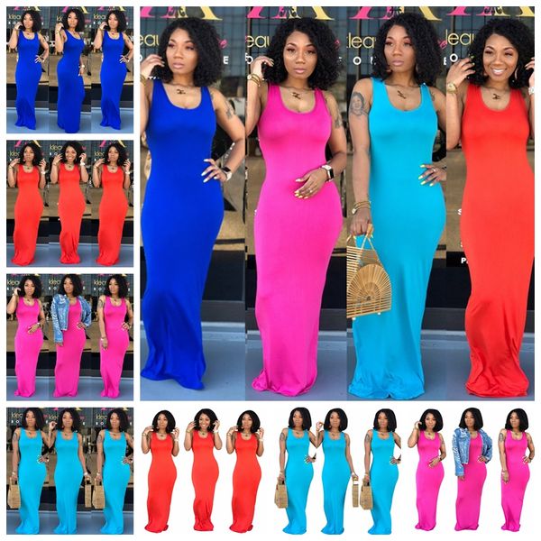 

dress european spring and summer solid color pullover u-neck short-sleeved mopping skirt, support mixed batch, Black;gray