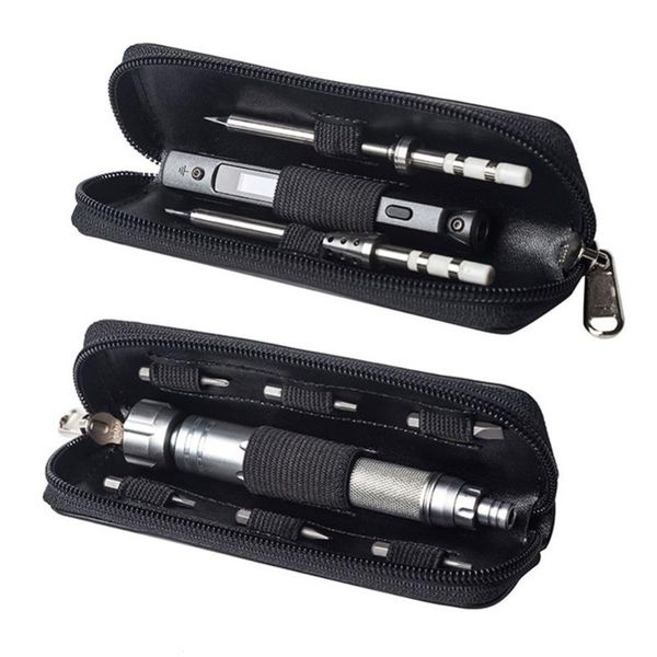 

original portable storage bag for mini ts100 soldering iron & es120 es121 electric screwdriver carry case waterproof organizer