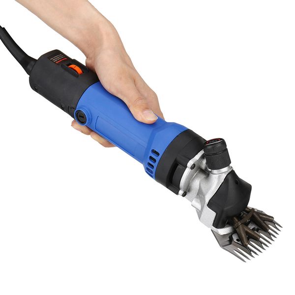 

220v 1080w electric sheep shearing hair clipper scissor shear goat wool shaving tool - us plug