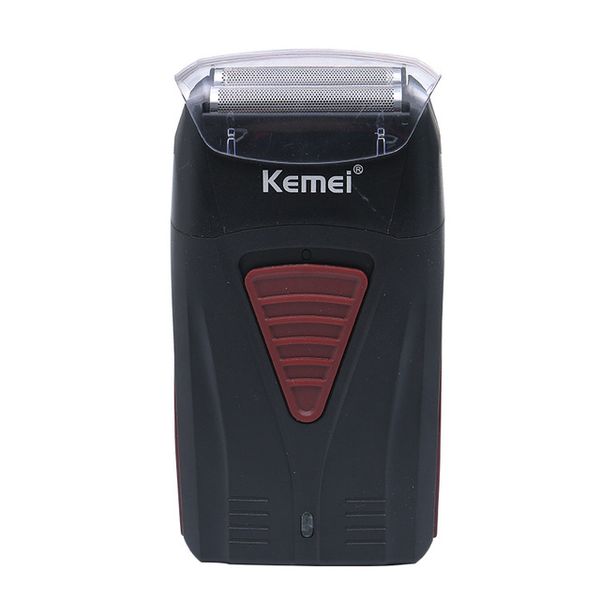 

kemei new usb cordless electric razor men's double-sided silver knife net portable travel men's daily necessities km-3381