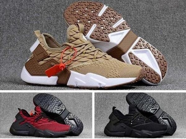 

2019 huaraches 6 ultra run knit running shoes sneakers huarache drift mens trainers men huaraches sport hurache zapatos shoes size 7-12
