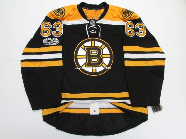 

custom marchand boston bruins 100th anniversary edge 2.0 7287 jersey stitch add any number any name mens hockey jersey xs-6xl, Black;red