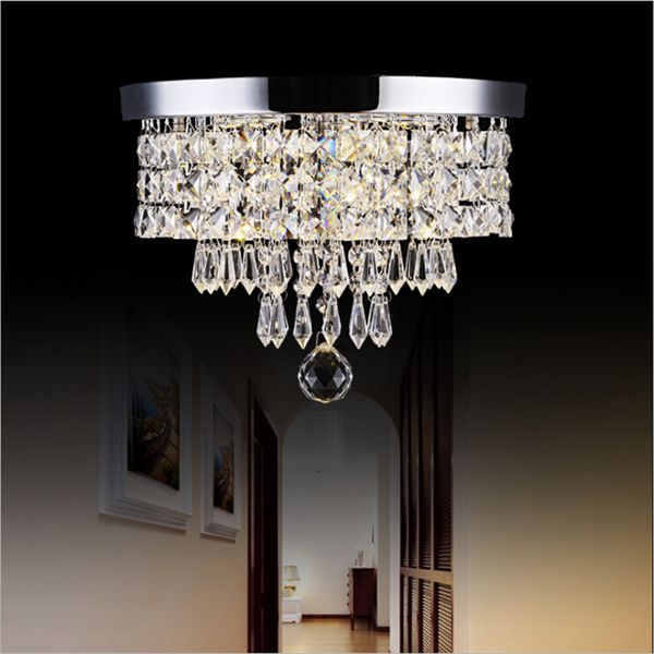 

modern crystal chandeliers flush surface mounted ceiling light fixtures home lighting suitable for hallway living room dining room