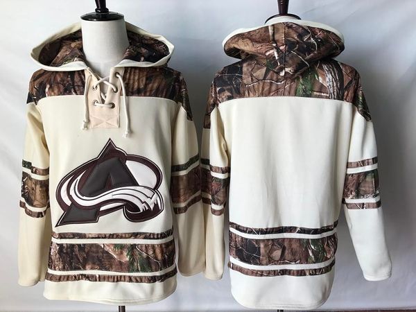 colorado avalanche old time hoodie